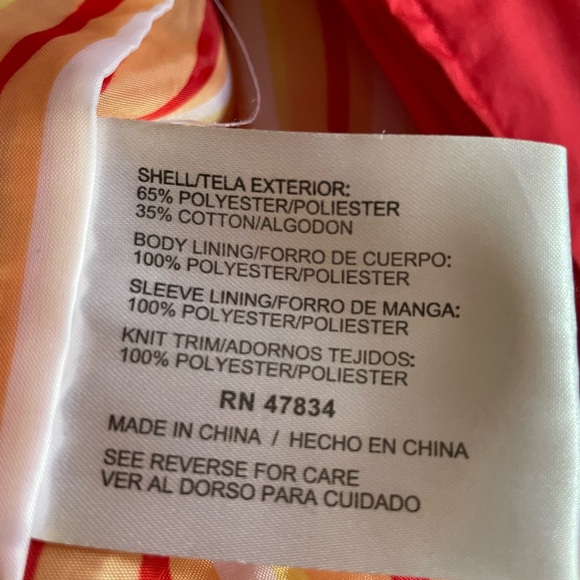 Red Members Only Jacket Unisex - Picture 6 of 10